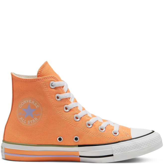 unisex vachetta leather trim chuck taylor all star high top