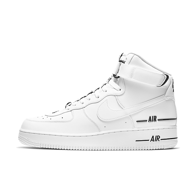 Nike Air Force 1 High Dual Air White Black | CJ1385-100 | Sneakerjagers