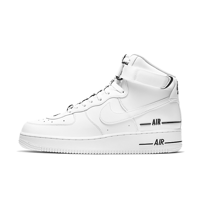 Nike Air Force 1 High Dual Air White Black | CJ1385-100 | Sneakerjagers
