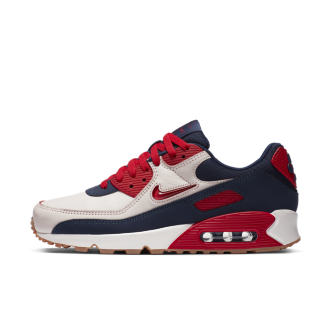 nike air max 90 home and away red navy