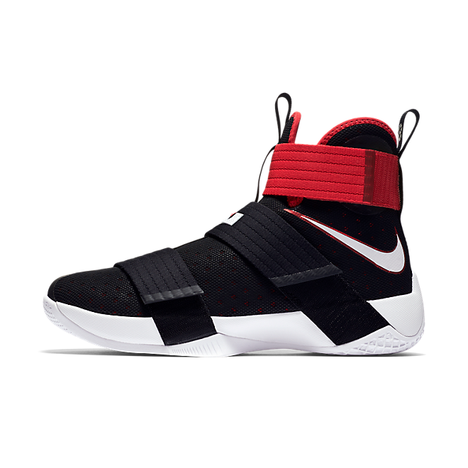 Nike LeBron Zoom Soldier 10 Black Red 844374 016 The Drop Date