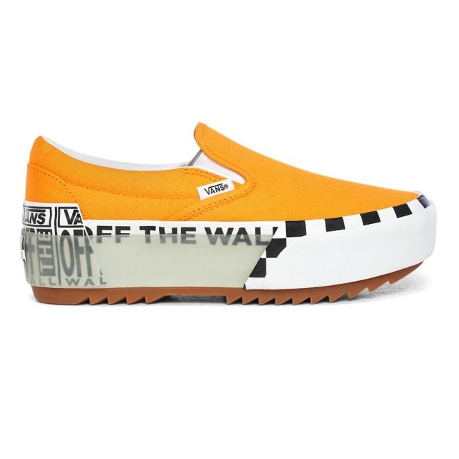 vans classic slip on stacked