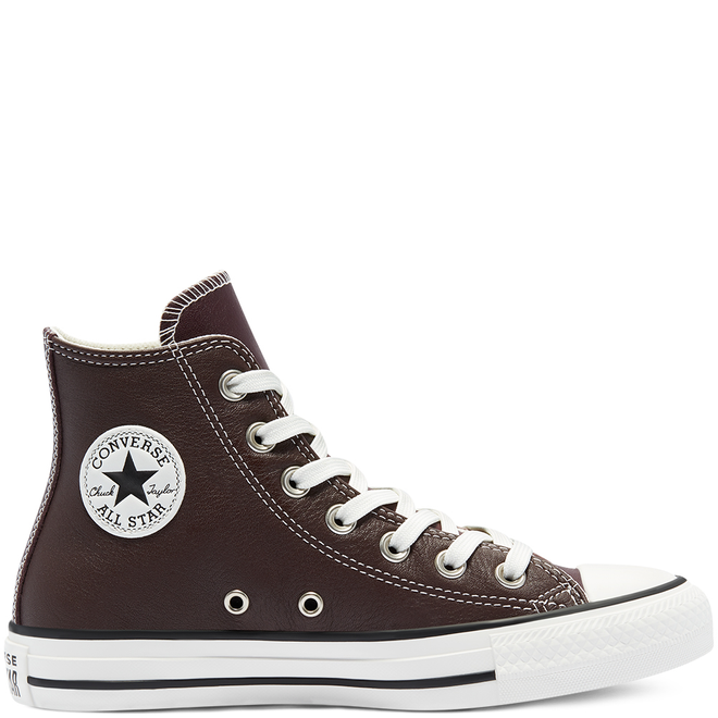 converse lugged high top on feet