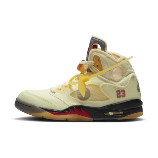 Nike Air Jordan 5 Dames clearance Geel