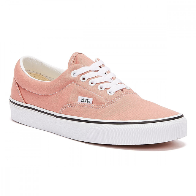 pink and white vans