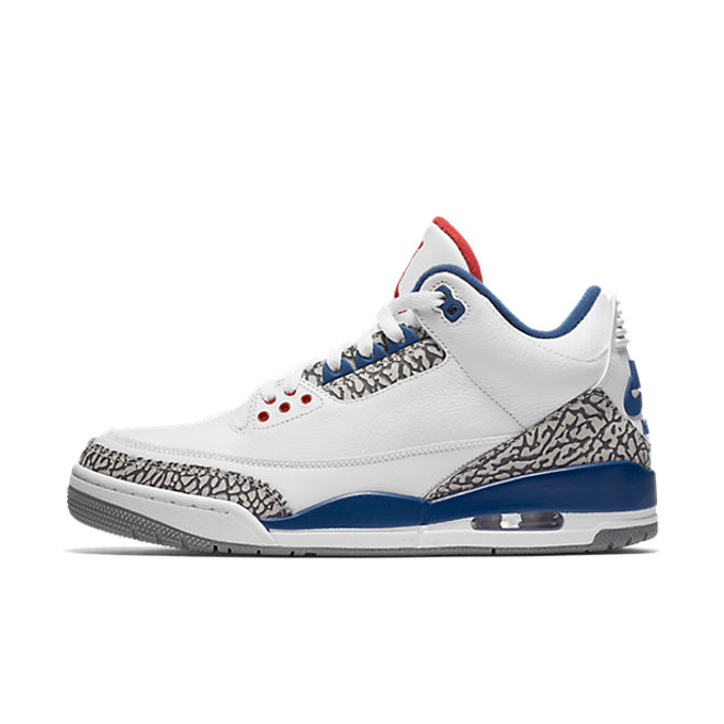 Blue shop 3s jordans