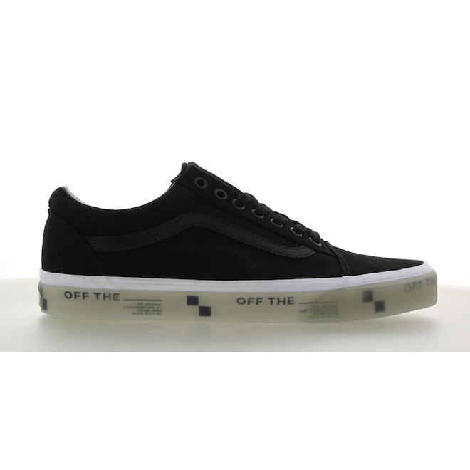 VANS Old Skool Platform Black White