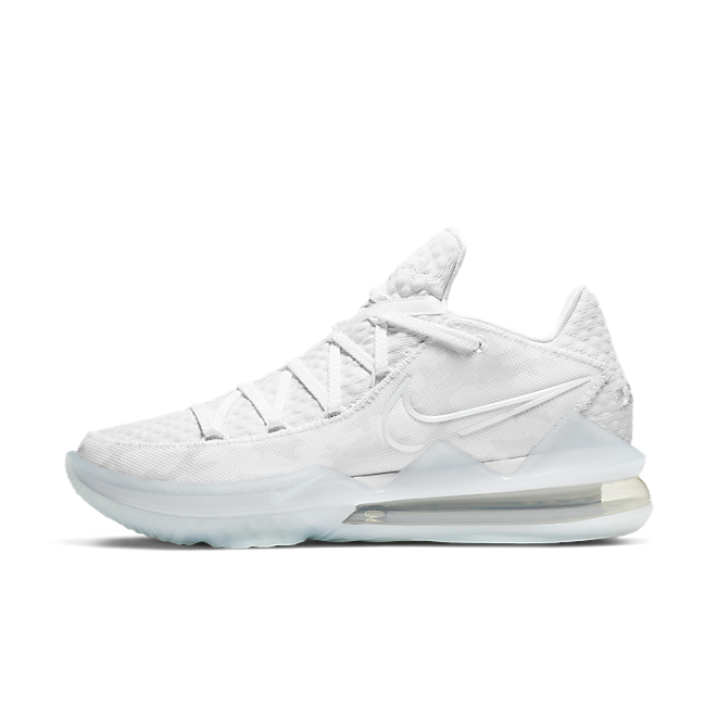 lebron 17 low all white