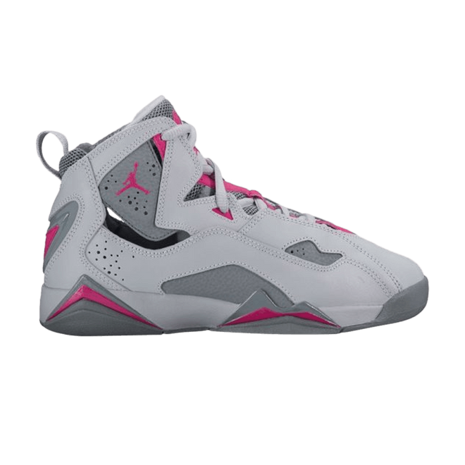 jordan true flight grey and pink
