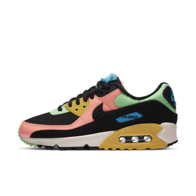 Nike Air Max 90 Fur 'Green/Pink'