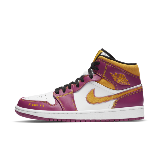 Air jordan 1 online mid geel