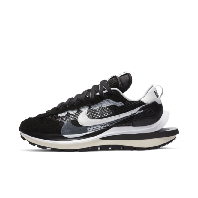 Sacai X Nike VaporWaffle 'Black'