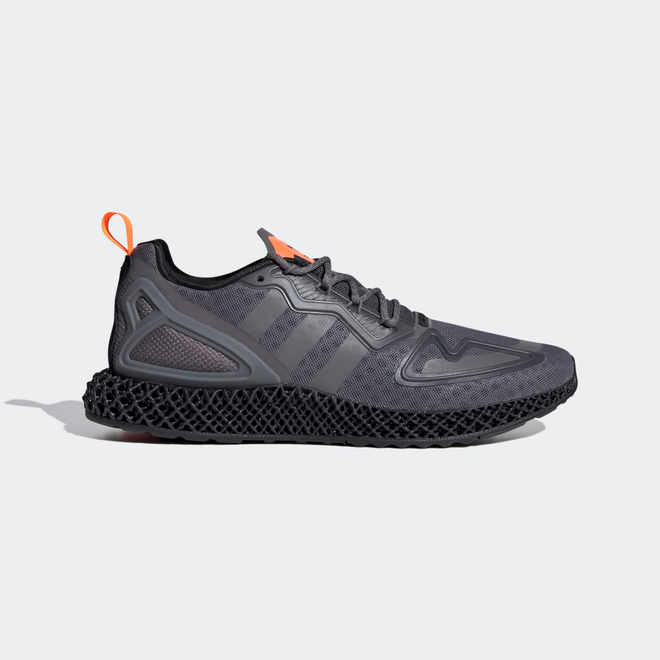 adidas ZX 2K 4D Grey Four Solar Orange | FY9089 | Sneakerjagers