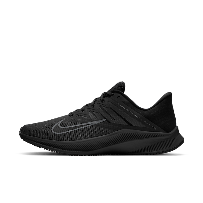 nike quest 3 black mens