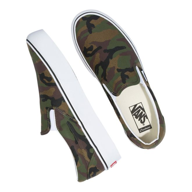 camo platform vans