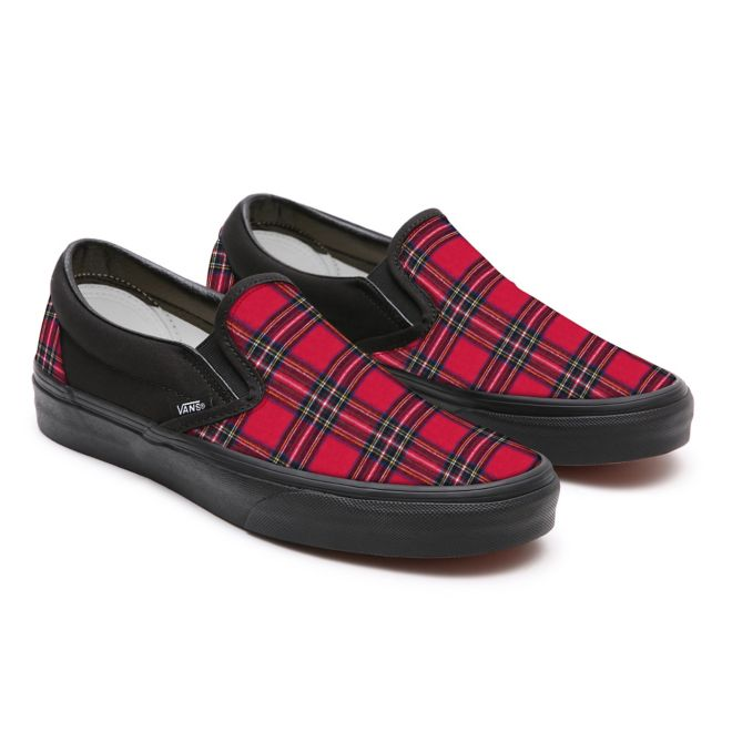 Vans red outlet plaid