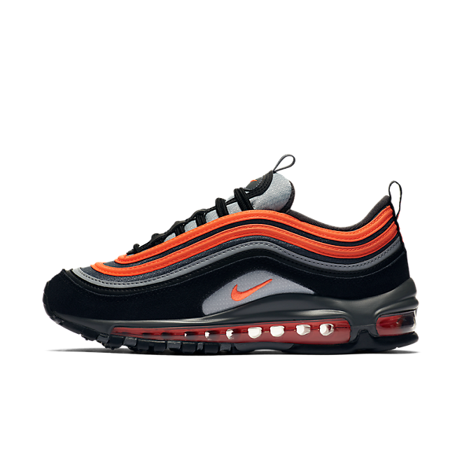 grey and orange air max 97