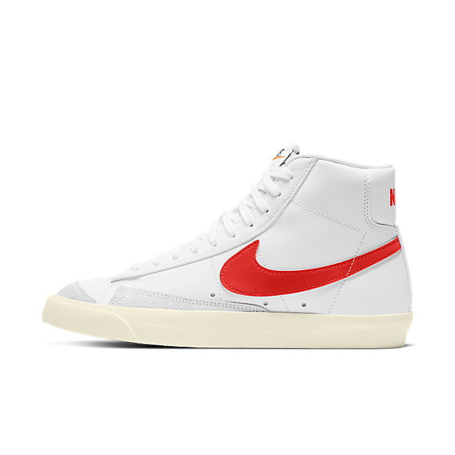 Nike W Blazer Mid '77 White Habanero Red Sail CZ1055-101