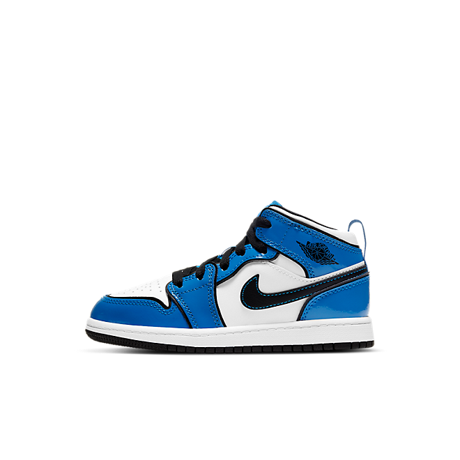 stockx jordan 1 mid signal blue