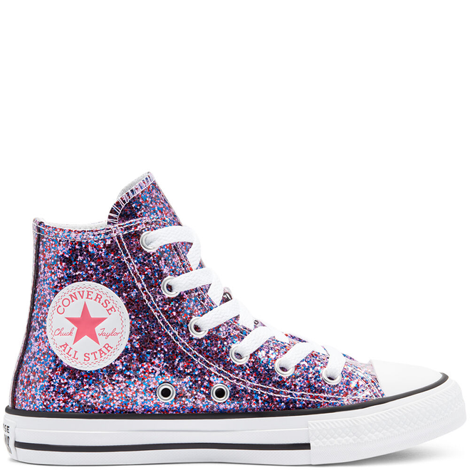 Coated Glitter Chuck Taylor All Star High Top | 670176C | Sneakerjagers