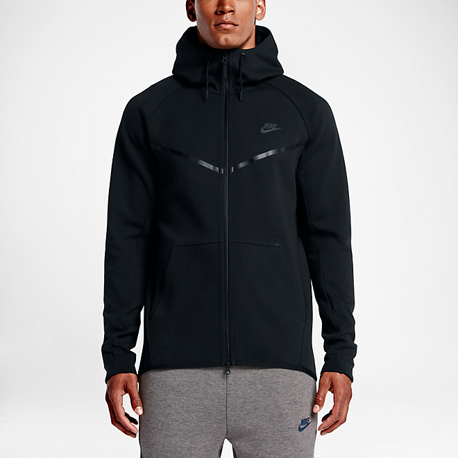 Nike Tech Fleece Windrunner Hoodie Zwart | 805144-010 | Sneakerjagers