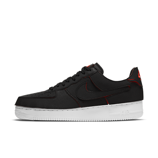 Nike Air Force 1 Low 1/1 Black Chile Red
