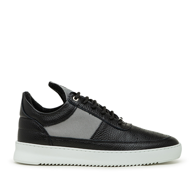 filling pieces low top ripple basic black