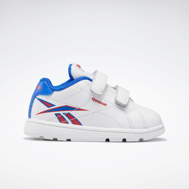 reebok classic white with blue sole