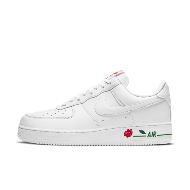 nike air force white rose