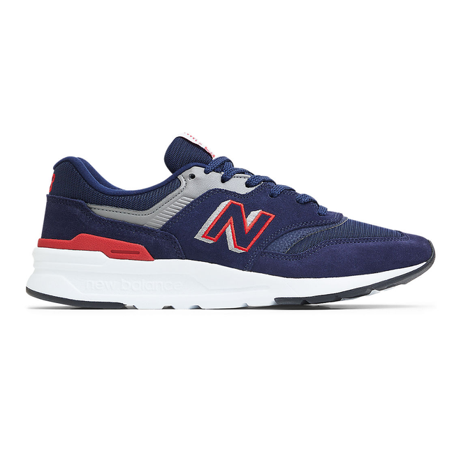 New Balance 997H - Navy with Team Red