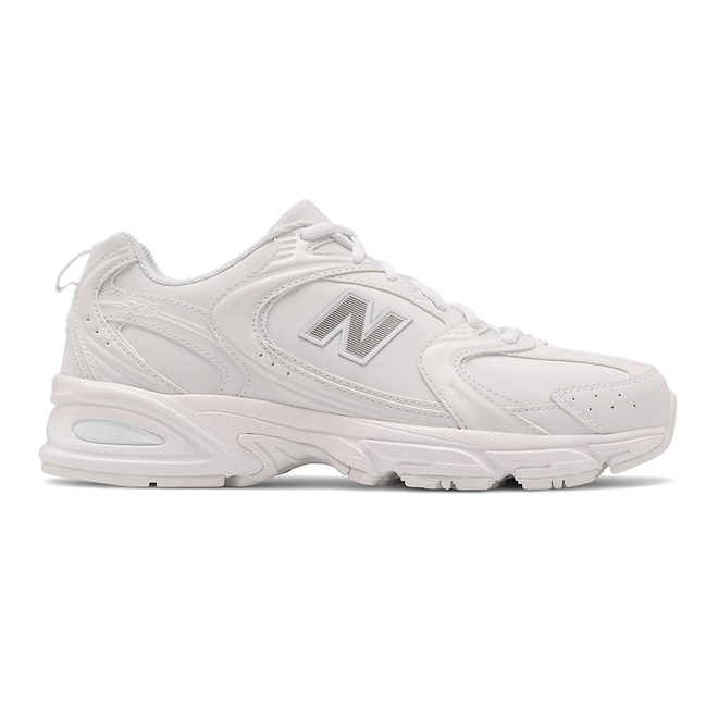 new balance munsell white with silver metallic