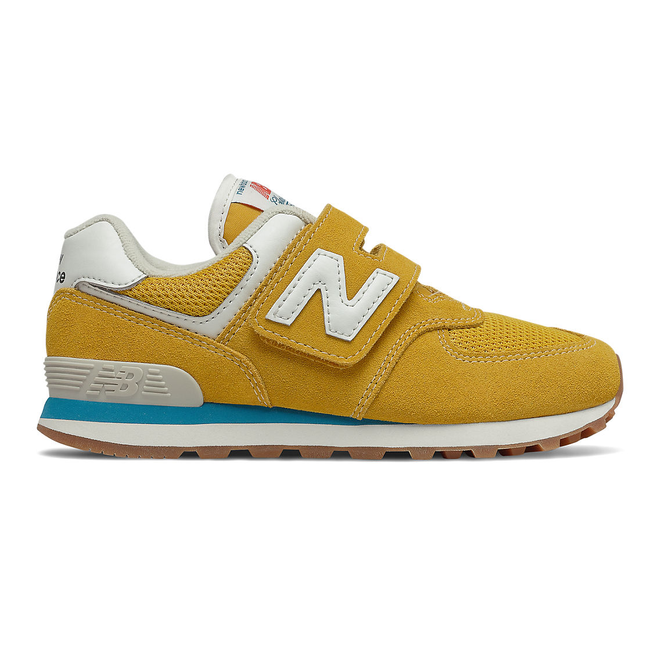 new balance 574 varsity gold