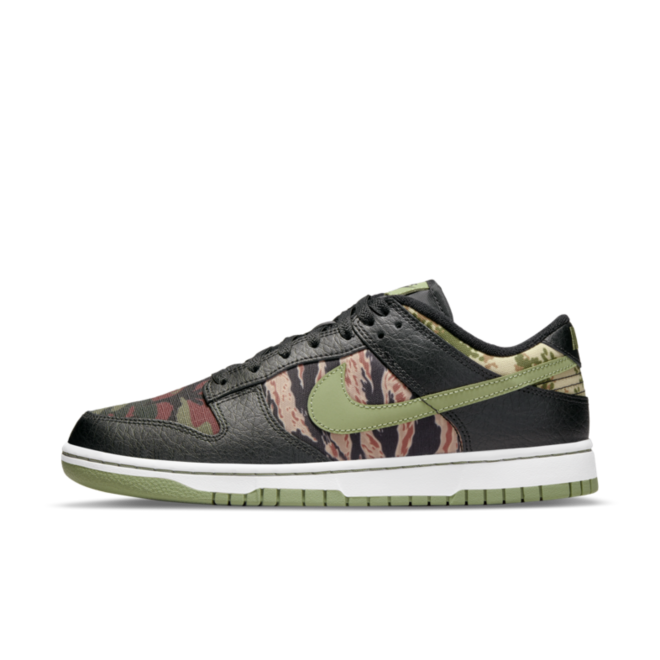 Nike Dunk Low SE Camo 'Oil Green'