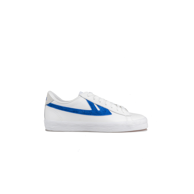 Warrior Dime Leather White Blue
