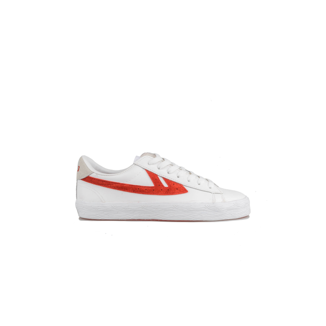 Warrior Dime Leather White Red