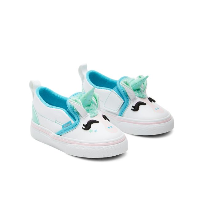 vans unicorn slip ons