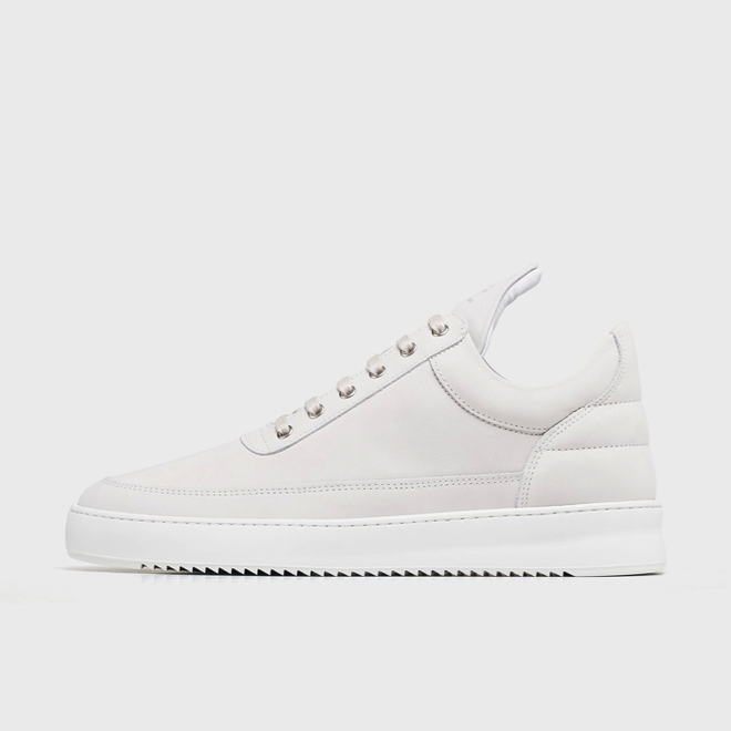 Filling Pieces Filling Pieces Low Top Ripple Basic All White