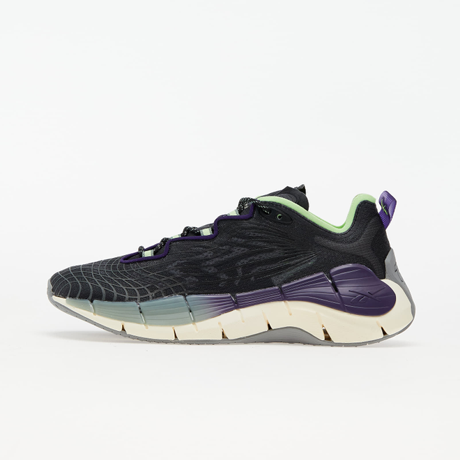Reebok Zig Kinetica II Core Black/ Dark Orchid/ Neon Mint