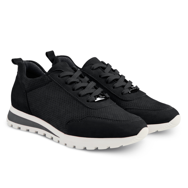 LaShoe Sneaker Leder Classic Schwarz
