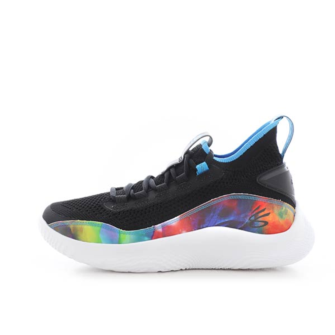 Under Armour Curry 8 Tie Dye Black (GS) | 3024033-001 | Sneakerjagers