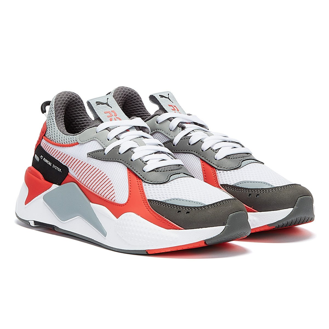 Puma rs x cheap white red