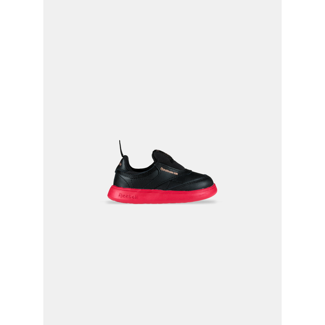 Reebok Club C Cardi B Slip-On lll Black Vector Red Rose Gold TD