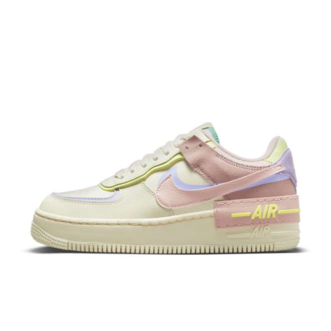 Air force 1 shadow shop women's sneakers pale colors