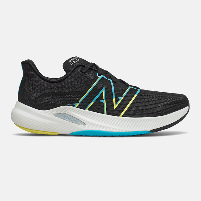 New Balance FuelCell Rebel v2 - Black with Virtual Sky | MFCXLK2 ...