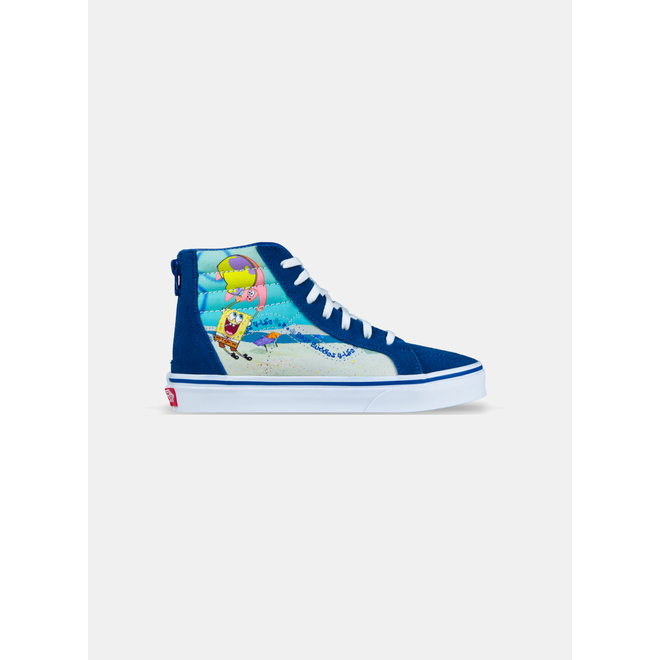 Vans Sk8-Hi Zip Spongebob Best Buddies 4 Life GS | VN0AUI4YZ01