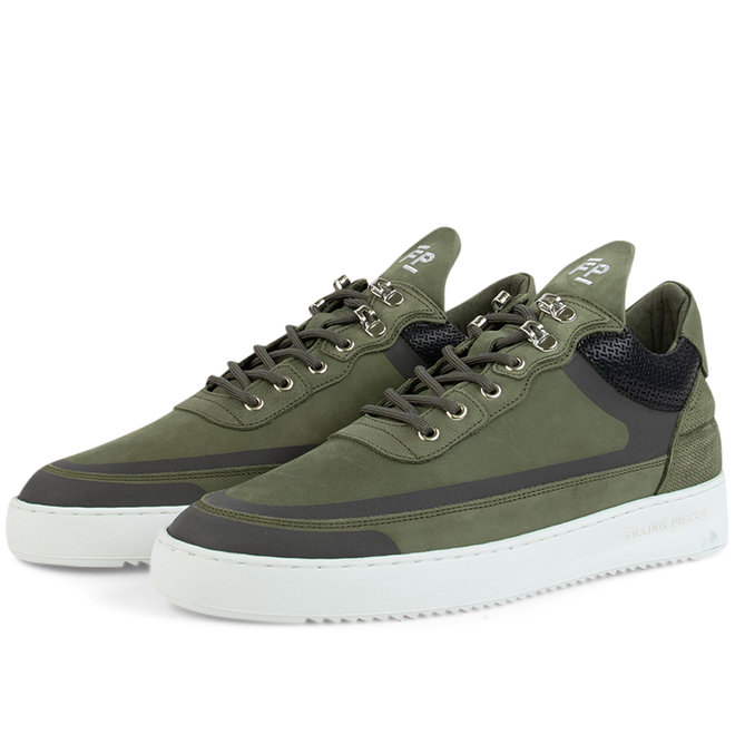 Filling Pieces Low Top Ripple Meta 'Dark Green' | 2512877-1910 |  FitforhealthShops