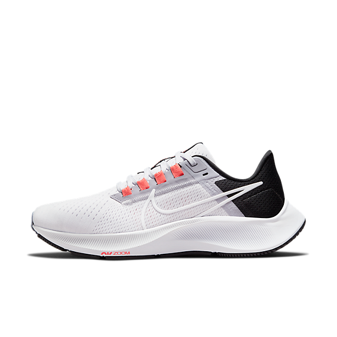 Nike Air Zoom Pegasus 38 hardloopschoenen zwart/wit - Voetbal shop