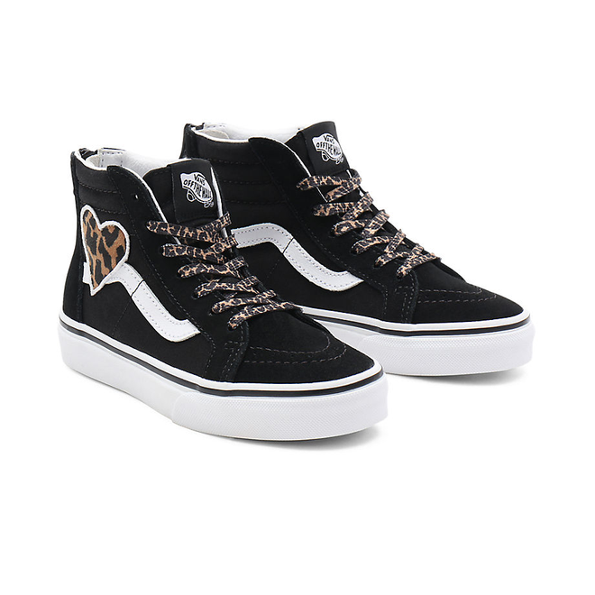 VANS Leopard Fur Sk8-hi Zip