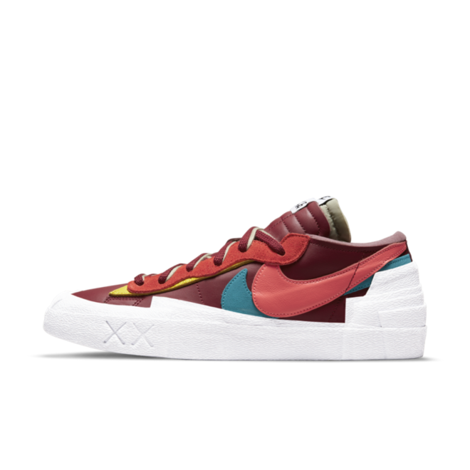 Kaws X Sacai X Nike Blazer Low 'Team Red'