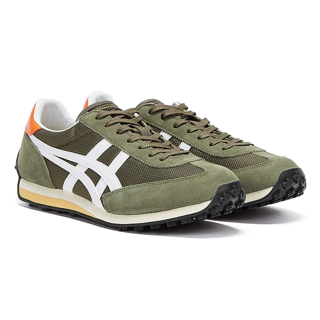 Onitsuka Tiger EDR 78 Mens Mantle Green / White Trainers | 1183B395-300 ...